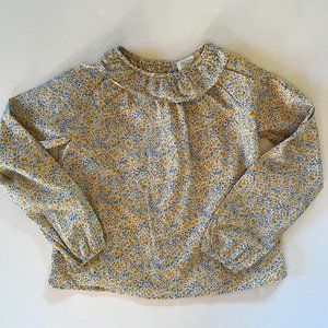 NWOT Olivier London Majorie Top - Liberty print floral cotton blouse, age 7-8Y